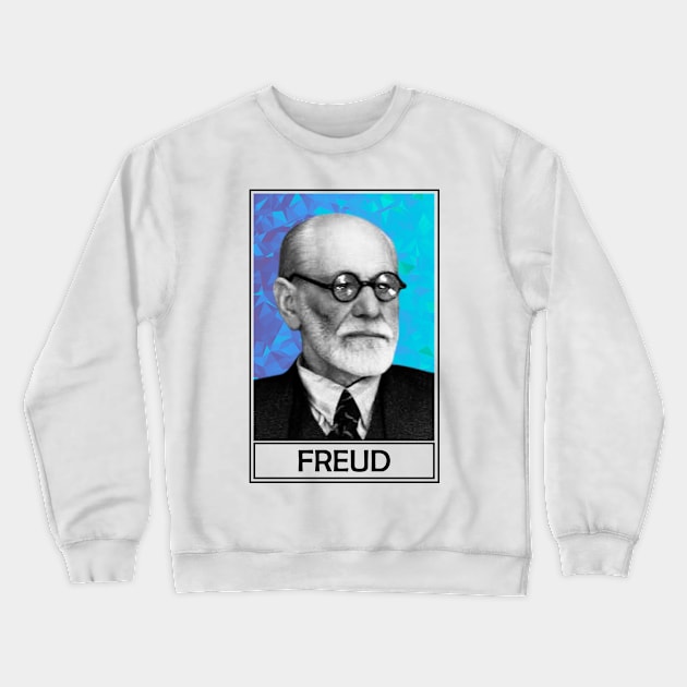 Sigmund Freud Crewneck Sweatshirt by TheLiterarian